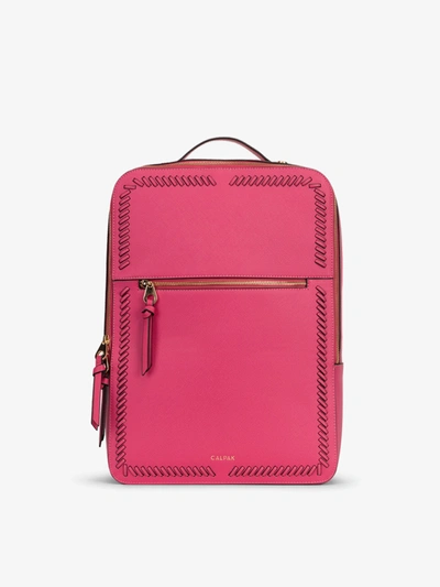 Calpak Kaya 17 Inch Laptop Backpack In Dragonfruit