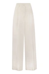 ANTONELLI ANTONELLI TULIPANO - LINEN WIDE TROUSERS