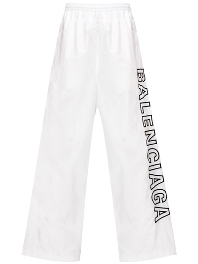 Balenciaga Trousers In White