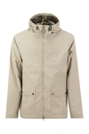 Barbour Men's Domus - Hooded Jacket In Sand