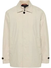 Fay Short Jacket Morning Side Pockets In Cream
