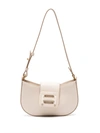 Hogan H-bag Leather Shoulder Bag In White