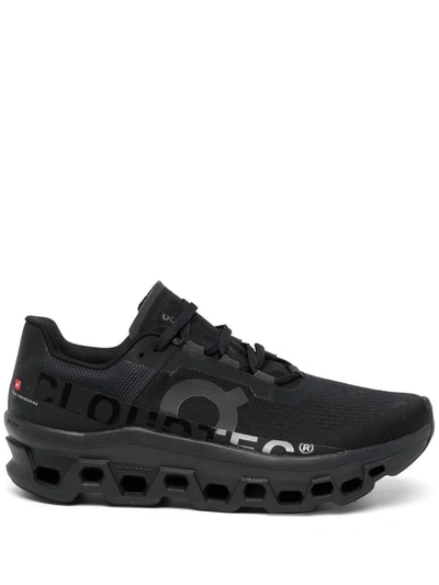 On Running Cloudmonster Running Sneakers In Black