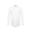 Alexander Mcqueen White Cotton Shirt With Buckle
