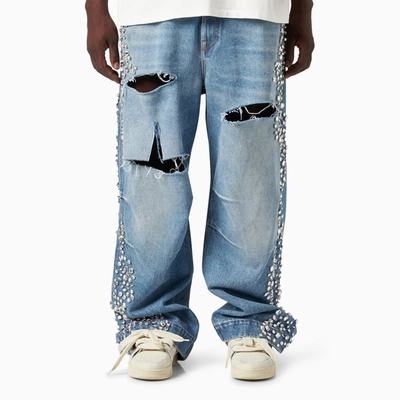 1989 STUDIO Y2K EMBROIDERED DENIM JEANS