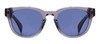 Rag & Bone Rnb6001/s Kb7 Ku Round Sunglasses In Blue
