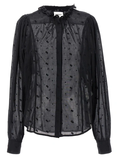 Isabel Marant Étoile Blusa Terzali In Black