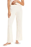 Eberjey Pointelle Pull On Pajama Pants In Ivory