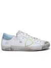 PHILIPPE MODEL PHILIPPE MODEL 'PRSX' WHITE LEATHER SNEAKERS