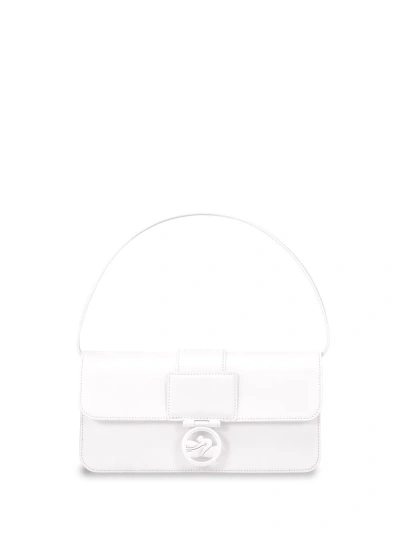 Longchamp Baguette Bag M Box-trot In White