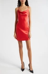 ALICE AND OLIVIA ALICE + OLIVIA HARMONY MINI SLIPDRESS