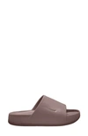 Nike Calm Slide Sandal In Smokey Mauve/ Smokey Mauve