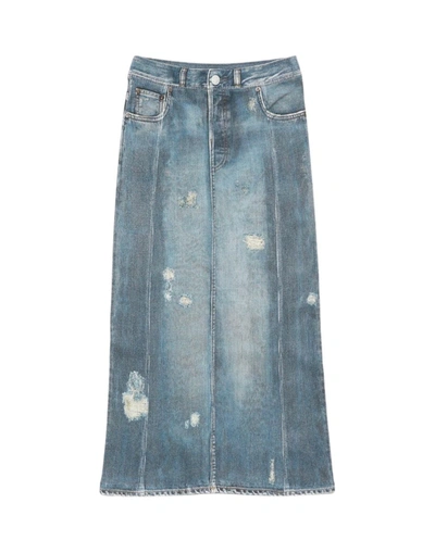 Acne Studios Skirts In Blue