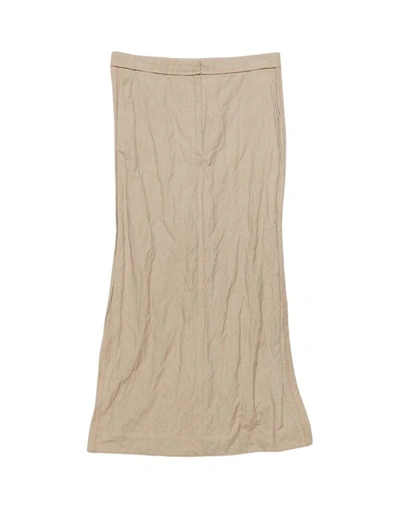 Acne Studios Skirts In Cold Beige
