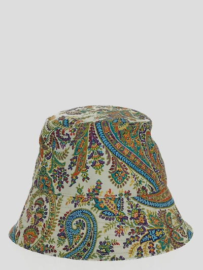 Etro Hats In Stampafondobianco