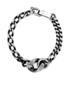 Werkstatt:münchen Filed Link Bracelet In Silver
