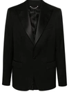 Golden Goose Men's Tuxedo Jacket Flap Pockets In Black