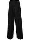 Golden Goose Flavia Tailored Palazzo Pants In Black