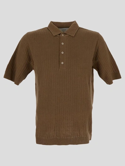 Lardini T-shirts And Polos In Brown