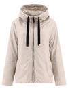 MAX MARA THE CUBE MAX MARA THE CUBE "TRAVEL JACKET" IN WATER-RESISTANT TECHNICAL CANVAS