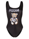 MOSCHINO MOSCHINO TEDDY BEAR ONE-PIECE SWIMSUIT WITH PRINT
