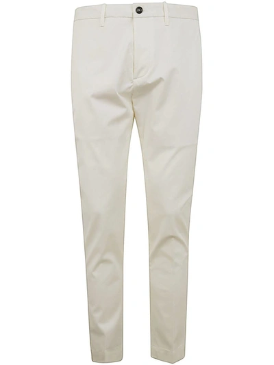 Nine In The Morning Easy Chino Slim Trouser Clothing In White