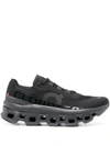 On Running Cloudmonster Sneakers Shoes In Black Magnet