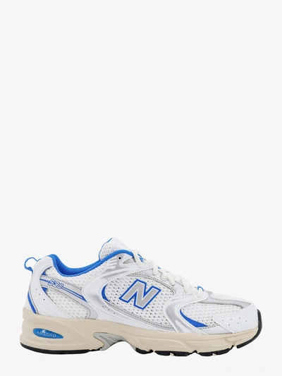 New Balance 530 "metallic Blue" Trainers In White