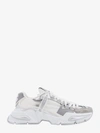 Dolce & Gabbana Dolce&gabbana Air Master Silver/white Fabric Sneaker In White