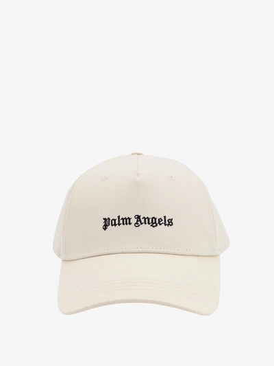Palm Angels Hat In White