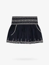 Isabel Marant Étoile Picadilia Mini Skirt In Black
