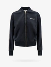 Palm Angels 'track' Black Polyester Sweatshirt In Black