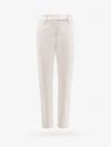 Brunello Cucinelli Slim-fit Cropped Cotton Trousers In Brown