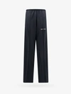 Palm Angels Blackwhite Classic Logo Track Joggers In Black