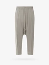 Rick Owens Trouser In Beige