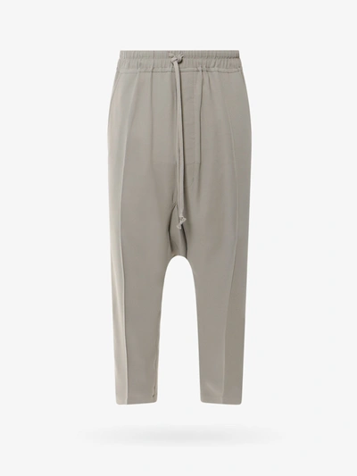 Rick Owens Trouser In Beige