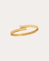 MAISON TJOENG WOMEN'S MIDNIGHT ADAGIO 18K GOLD DIAMOND BANGLE