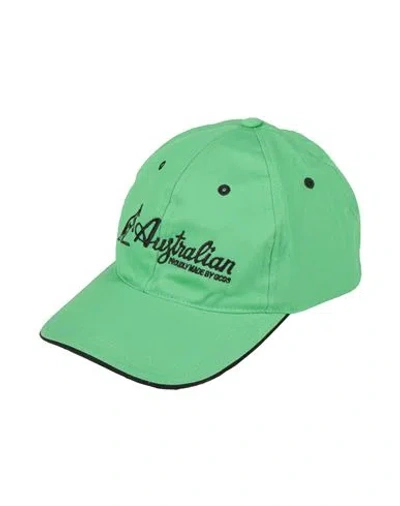 Gcds Man Hat Green Size Onesize Cotton