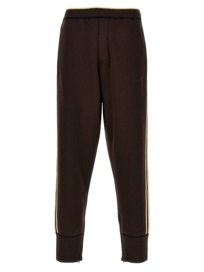 Adidas Originals X Wales Bonner Joggers Pants Brown In Multicolor