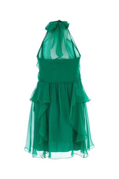 Alberta Ferretti Dress In Green
