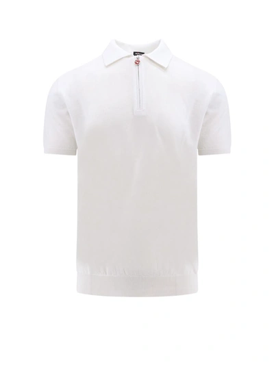 Kiton Polo Shirt In White