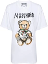 MOSCHINO MOSCHINO TEDDY BEAR-PRINT COTTON T-SHIRT