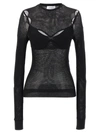 Off-white Arrow Fishnet Top