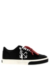 OFF-WHITE NEW LOW VULCANIZED SNEAKERS WHITE/BLACK