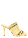 BURBERRY PEEP SANDALS YELLOW