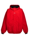 BALENCIAGA SKI 3B SPORTS ICON CASUAL JACKETS, PARKA RED