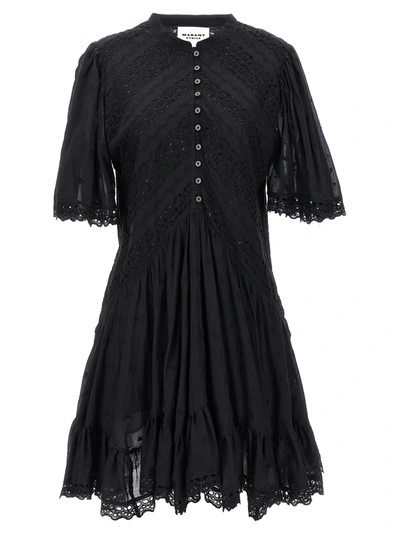 MARANT ETOILE SLAYAE DRESSES BLACK