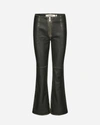 OVAL SQUARE OSROCKER LEATHER TROUSERS
