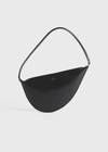 Totême Scooped Sling Black In Black