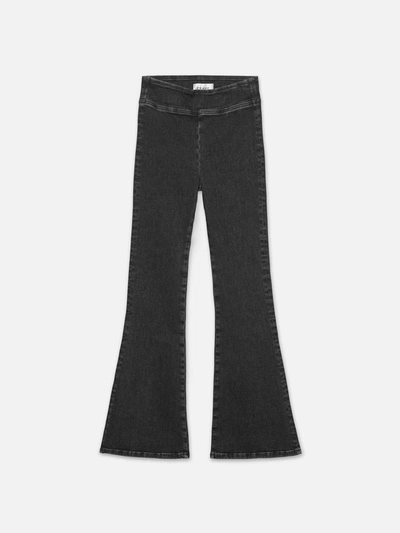 Frame The Jetset Flare Jeans In Black